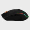 Portronics Toad One Wireless 2.4GHz & Bluetooth Connectivity Optical Mouse with 7 Colors RGB Lights, Upto 9 Days Battery Life.