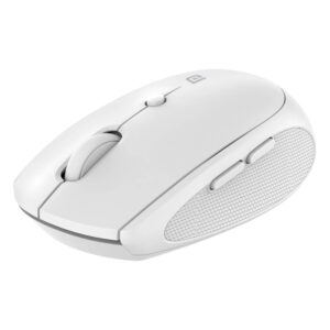 Portronics Toad 30 Wireless Mouse with 2.4 GHz Connectivity, USB Receiver, 6 Buttons, Adjustable DPI, Silicon Grip & Ergonomic Design for PC, Laptop, Mac